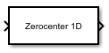 Zerocenter 1D block