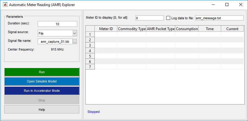 Automatic Meter Reading in Simulink