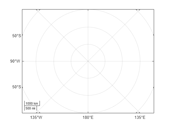 Figure contains an axes object with type mapaxes. The mapaxes object is empty.