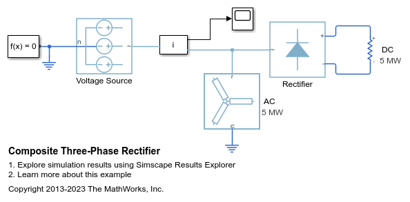 Composite Three-Phase Rectifier