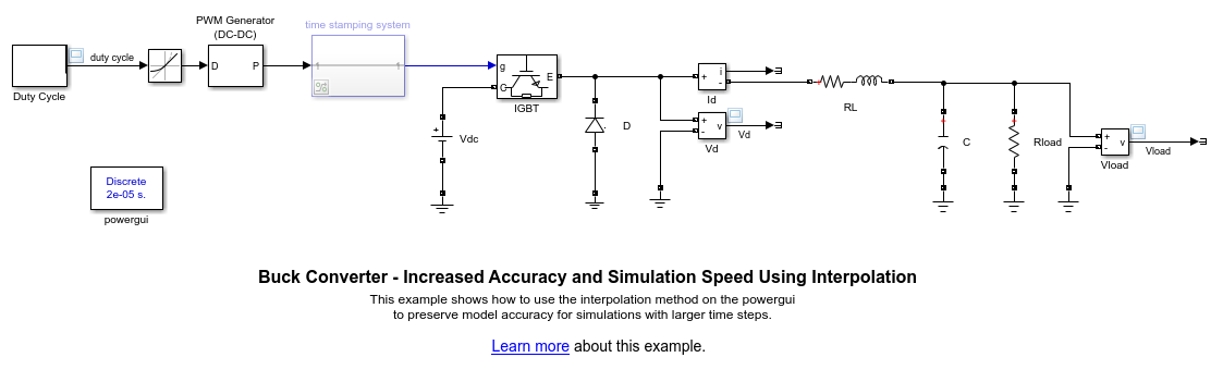 Increased Accuracy and Simulation Speed Using Interpolation