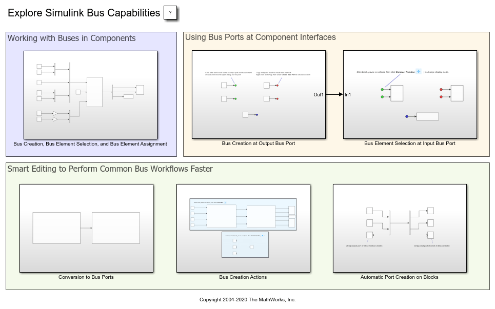 Explore Simulink Bus Capabilities