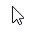 Arrow mouse pointer symbol