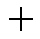 Crosshair mouse pointer symbol