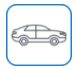 Passenger car icon