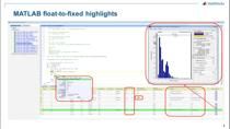 Demonstrate new features, functionality and best practices for converting MATLAB code to fixed point using Fixed-Point Designer. You will learn tips and tricks for managing bit growth, getting data type proposals, and optimizing your results. 