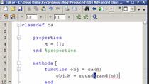 This week we will be looking at the MATLAB class system. This video does not cover the "why" of doing OOP (Object Oriented Programming) in MATLAB. It just covers a very simple example of doing OOP. The ten minute video shows an implementation of Conw