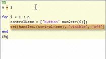 This short video shows how you can make your code shorter, more flexible, and readable by using a string variable to reference a field in a structure. This is called dynamic field name reference or "dot parens" notation. You can say: fName = 'doug' a