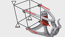 Christoph Hahn, technical education specialist at bat365, introduces you to an efficient approach to determine structural properties of a steel tube frame using the direct stiffness method.