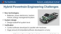 A hybrid electric powertrain has better fuel economy and less impact on the environment, compared to a powertrain using traditional gas or diesel. As a result, the electrification of the powertrain has become an important trend in the automotive and 