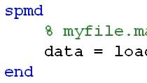 Execute code simultaneously on workers, access data on worker workspaces, and exchange data between workers using Parallel Computing Toolbox and MATLAB Parallel Server.