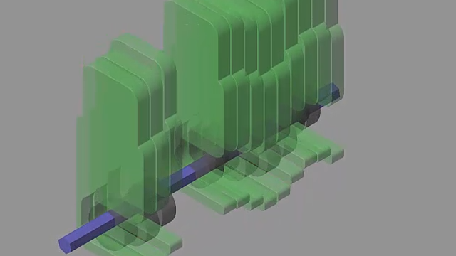 Simulate the electro-mechanical behavior and motions of a peristaltic infusion pump using SimMechanics.