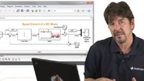 Learn how to use Bode plots to design a velocity controller for a DC motor in this MATLAB Tech Talk by Carlos Osorio.